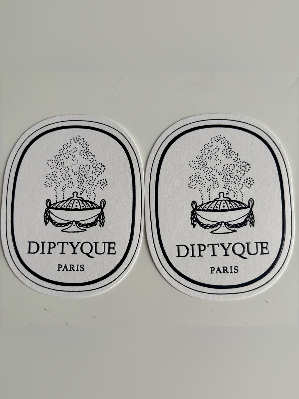 New Diptyque Scent Blotters set of 2